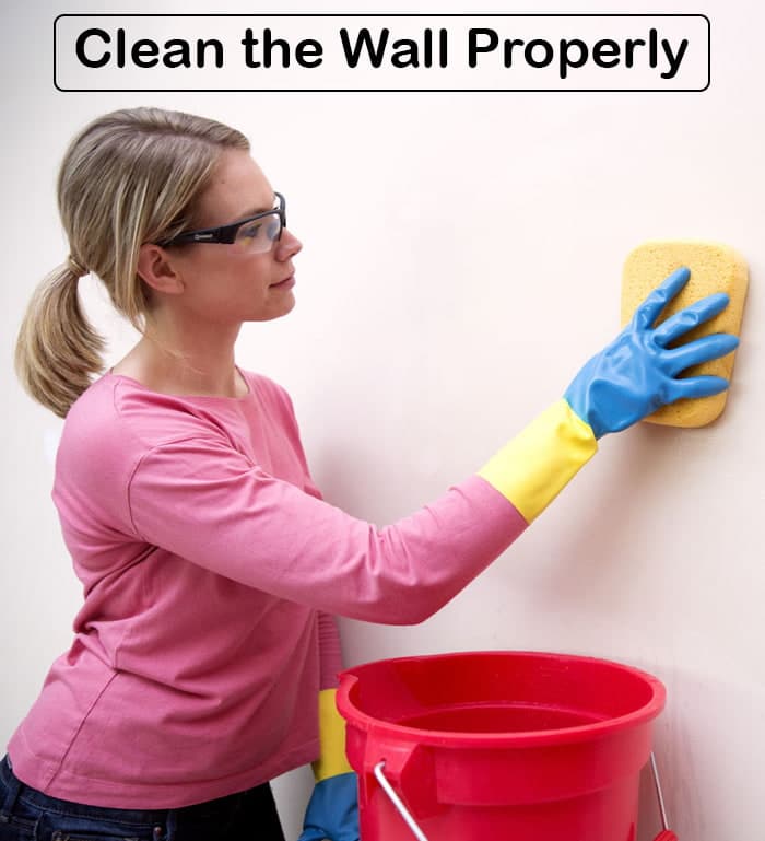 Cleaning of Wall before Paint Application