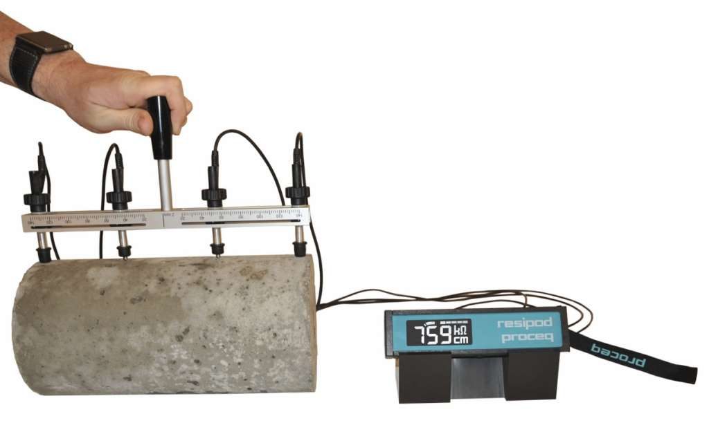 Concrete Resistivity Measurement Device