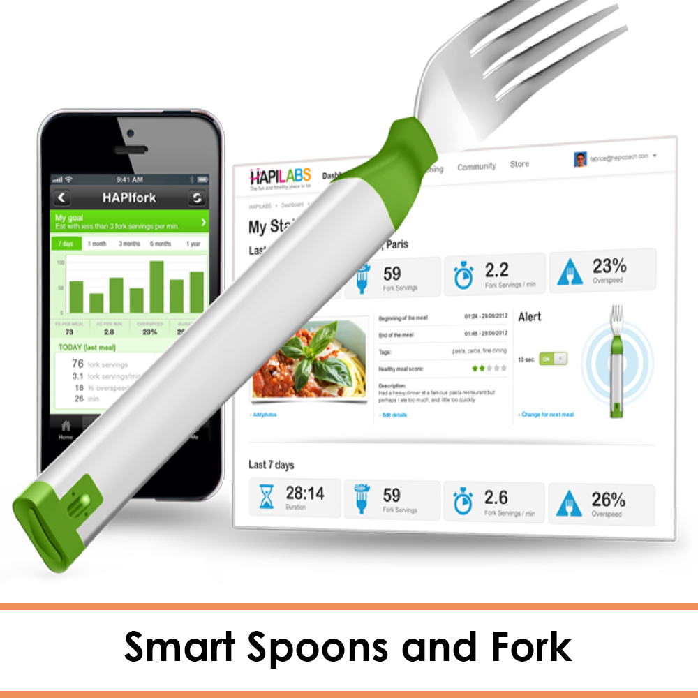 Smart Spoons and Fork