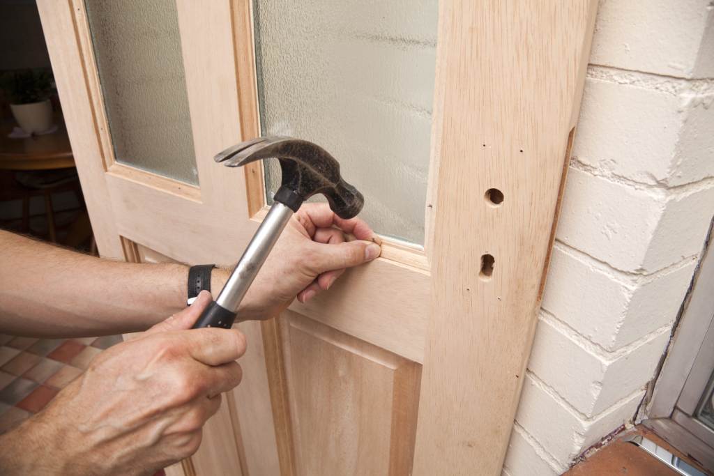 Beading Fixing in Wooden Door Panel