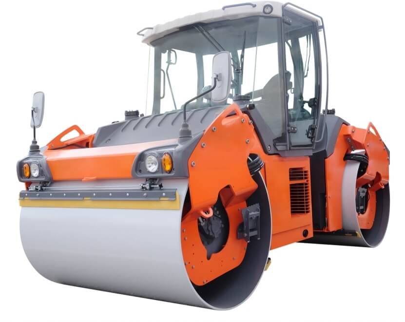 Smooth-wheeled-roller-compactor