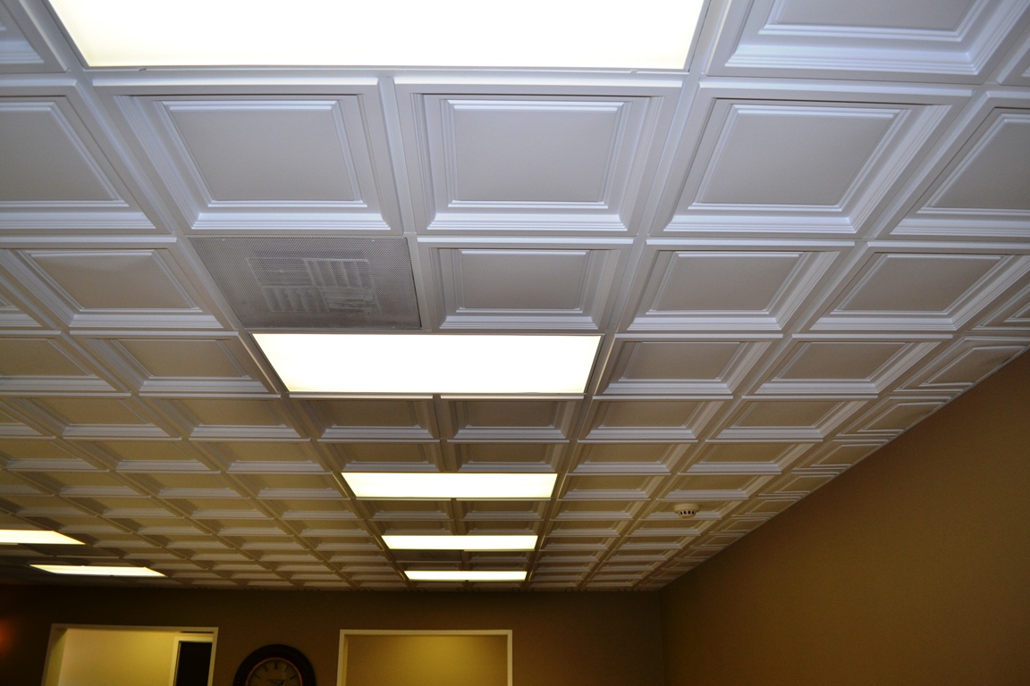 Coffered False Ceiling Tiles