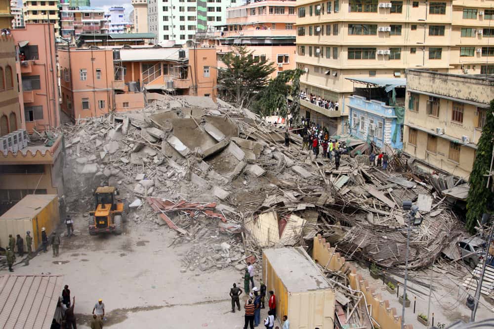 Building collapse Due to Use of Inferior Materials
