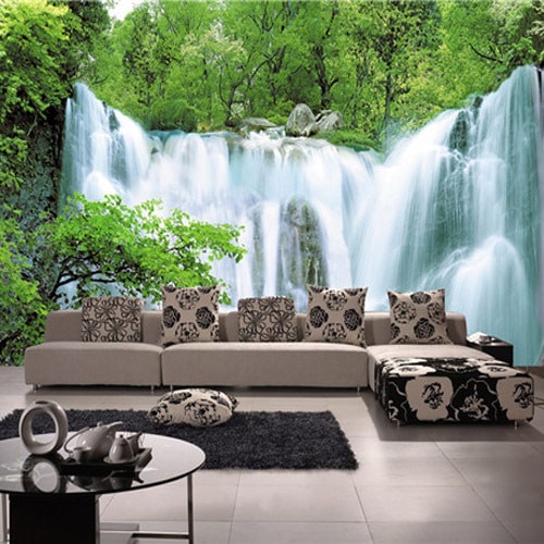 Designer Wallpaper Murals Make Your Guests Do a Double Take