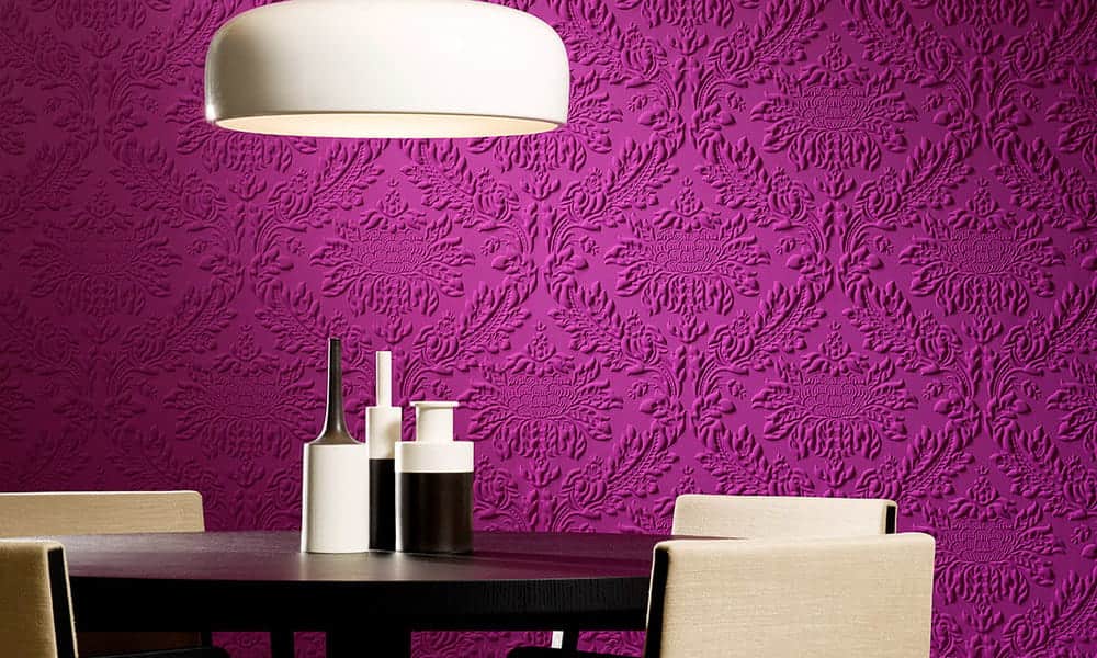 Embossed Wallpaper: To Hide Defects on the Walls!
