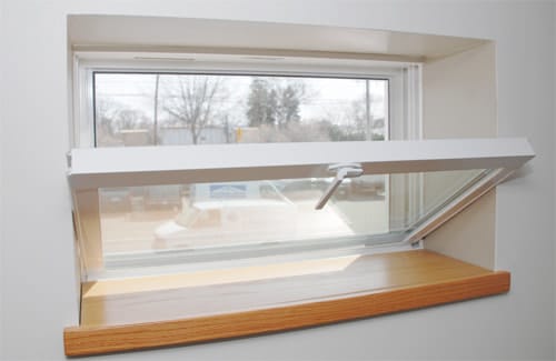 Basement Hopper Window