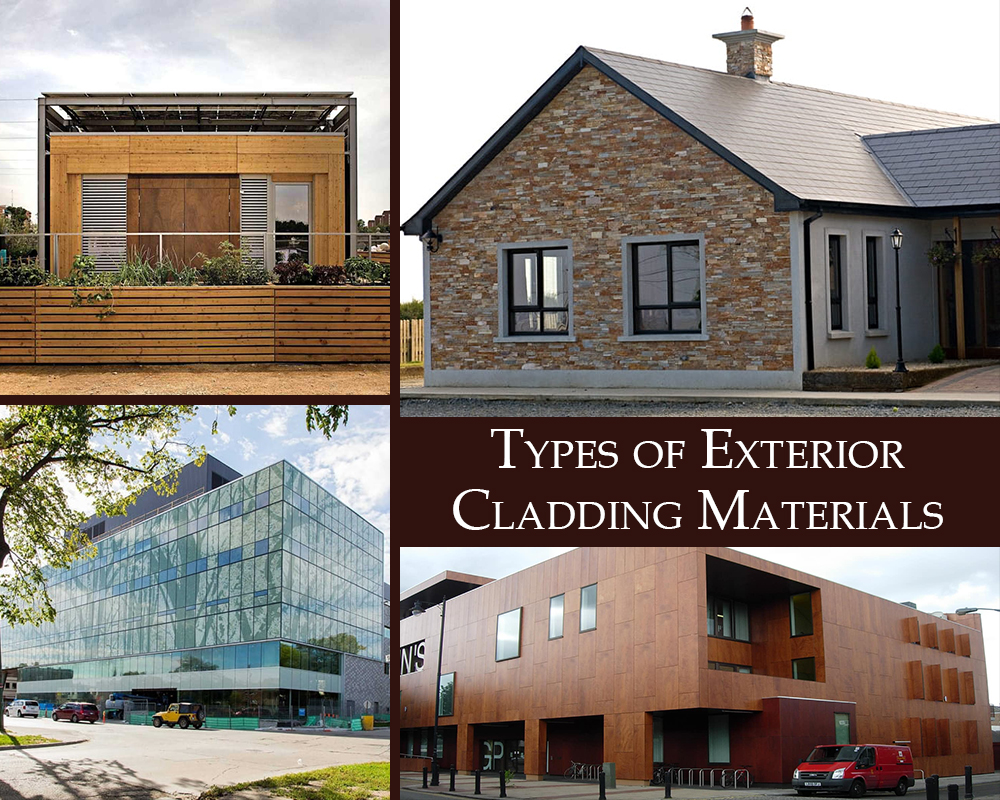 Types of Exterior Cladding Materials