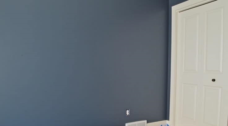Select Background Colour to Start Galaxy Wall Paint