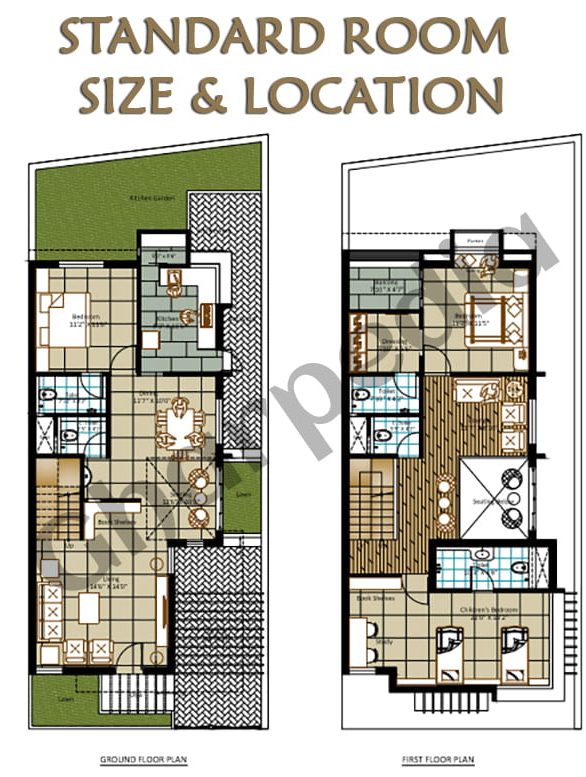 Standard Room Size & Location