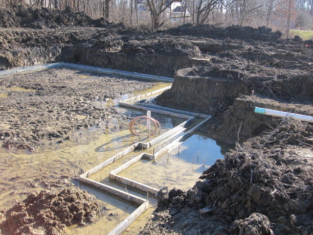 Water in Foundation due to Groundwater