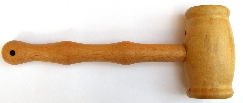 Wooden mallet -Plumbing Tool