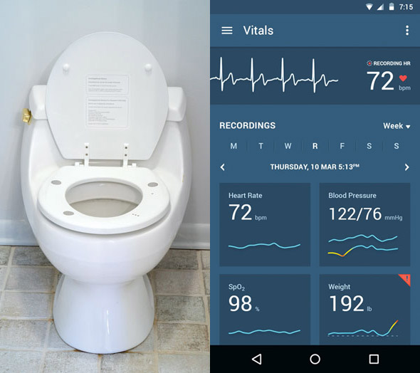 Smart Sensors in Toilet or Bathroom - image
