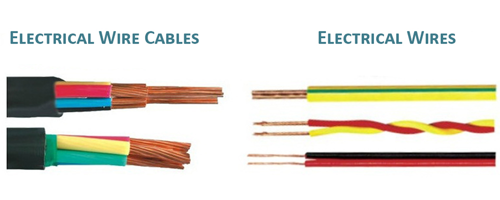 Difference between Electrical Wires and Electrical Cable Image
