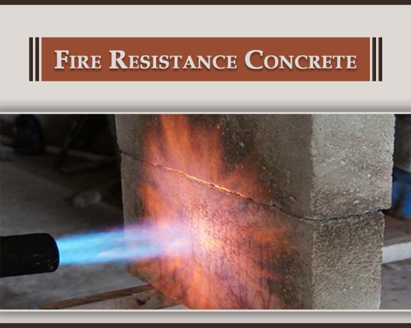 Fire Resistance of Concrete