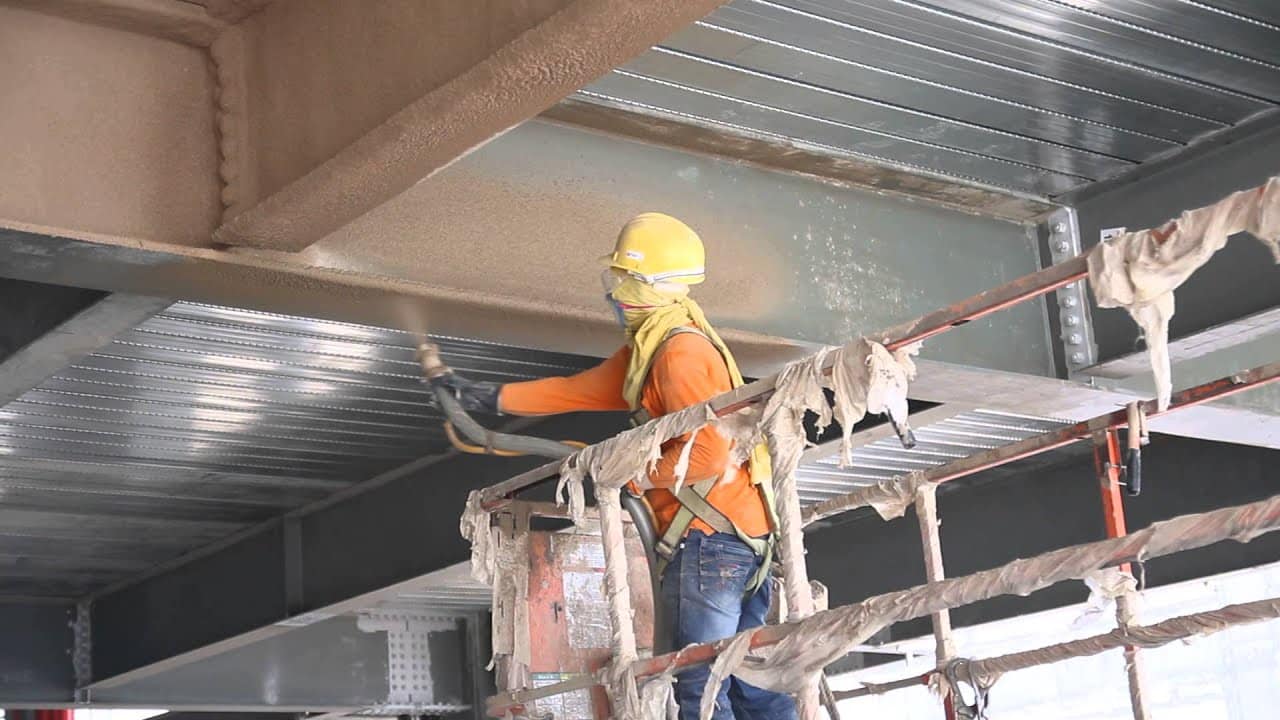Plastering on the Ceiling as Fire-resistant Building Material
