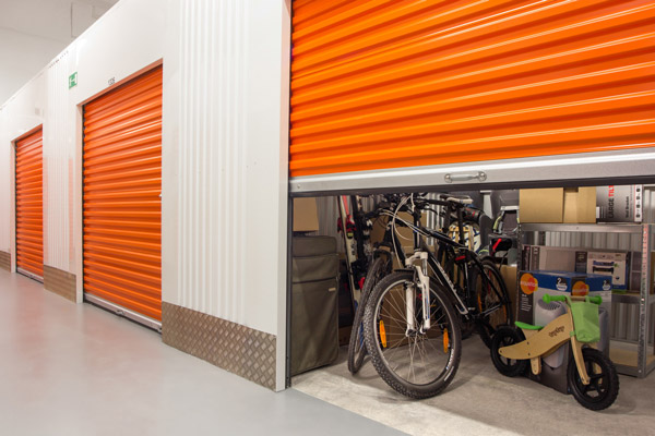 Cycle and Sports Equipment in Self-Storage Unit