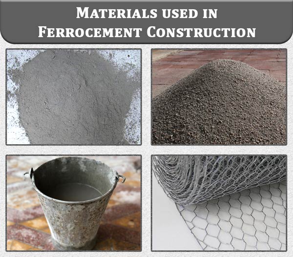 Material Used in Ferrocement Construction