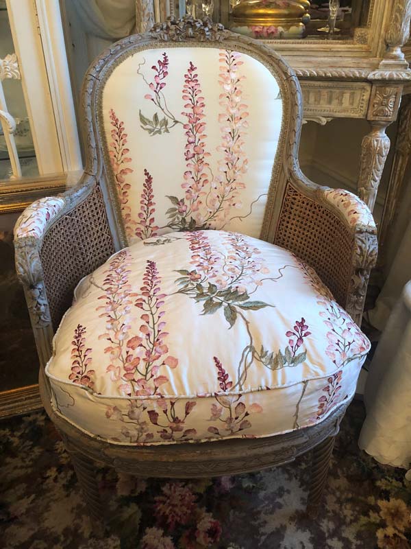 Silk Furnishings in French Country furniture