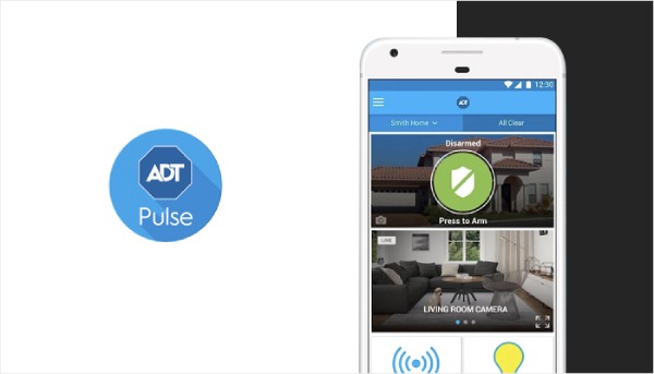 ADT Pulse App in Smartphone