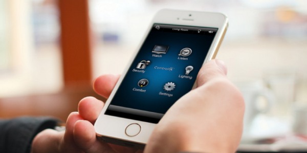 Control 4 App in Smart Phones