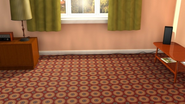 Mid Century Style Carpet