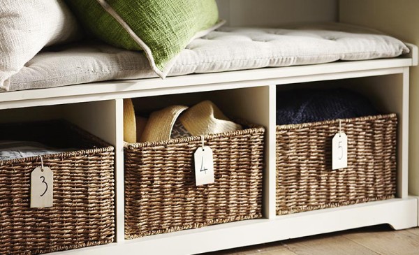 Organizational Baskets Under Bed for Storage