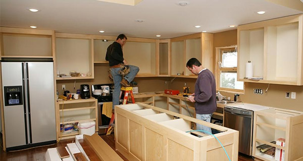 Renovation Experts Remodeling Kitchen