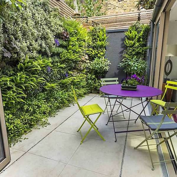 Add Vertical Garden for creating a private space