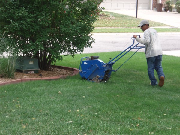 Aerating Lawns near your Home Garden