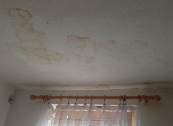 Stain on Ceiling of Home