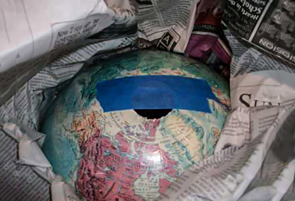 Protect Globe using Newspaper