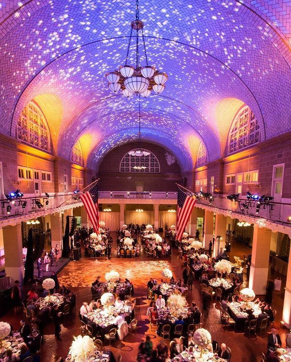 Candlelit Dinner in the grand ballroom