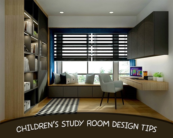 Adequate Space in Children’s Study Room