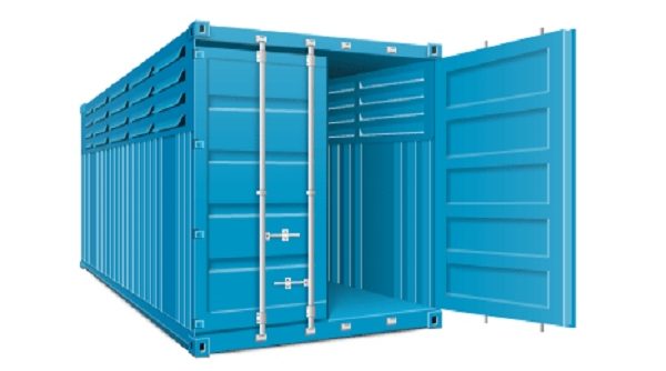 Vented Shipping Container