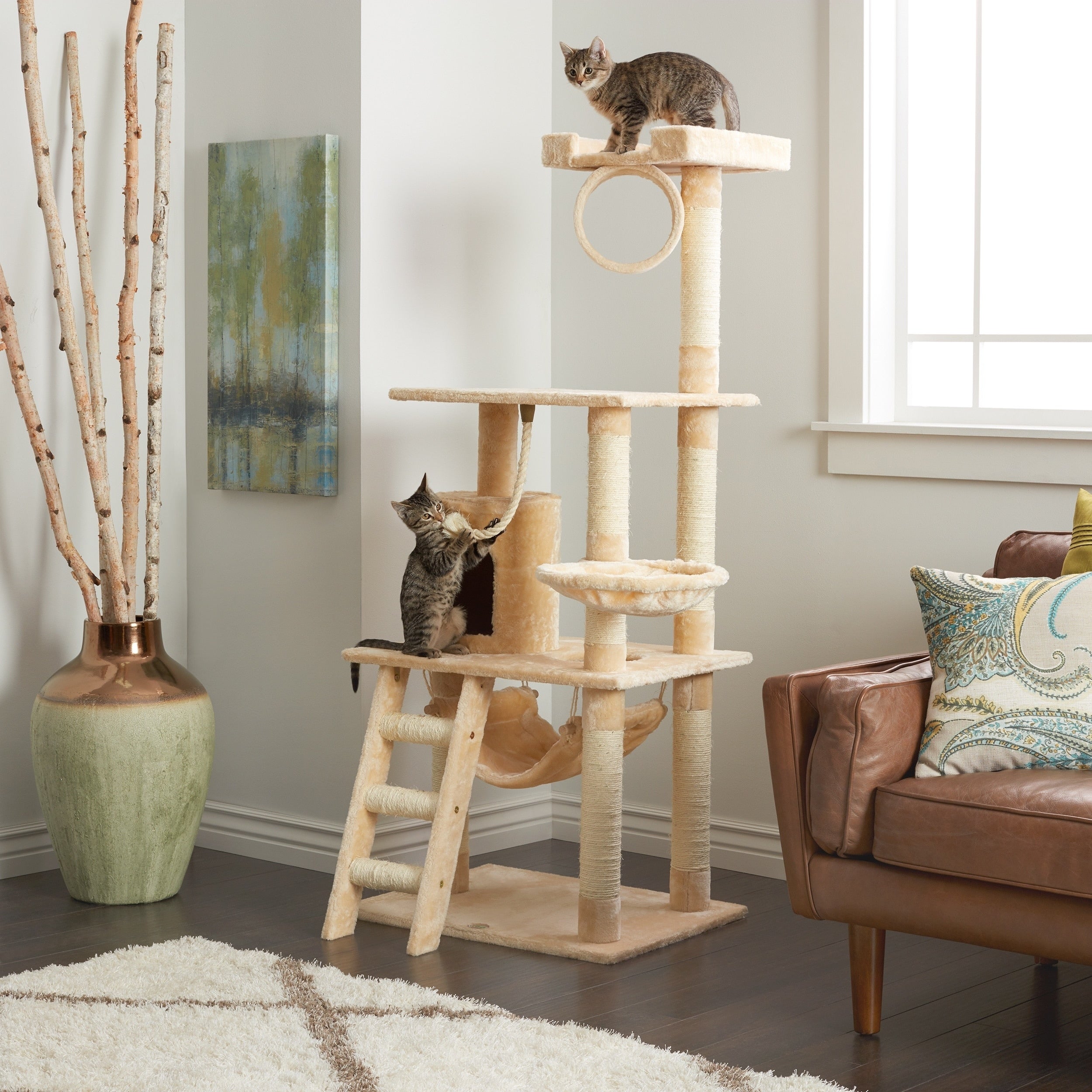 Build a Designer Climbing Space for Your Cats