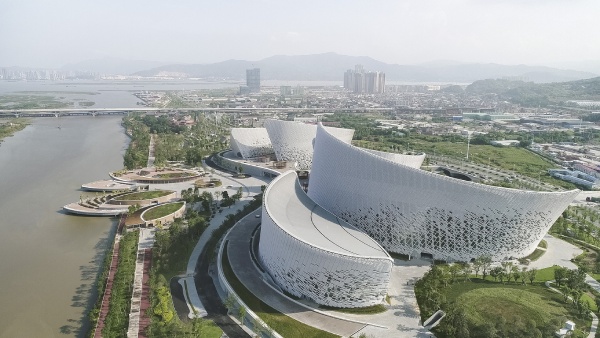 Fuzhou Strait Culture Art Center in Fuzhou, China - Architectural Terracotta