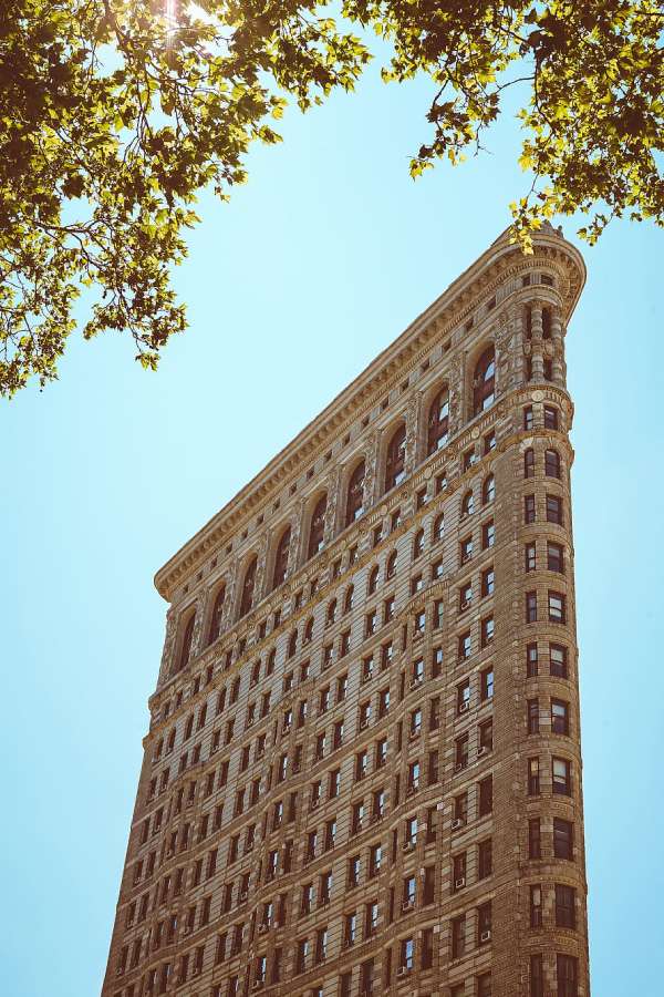 Iconic Flatiron Building, New York - Architectural Terracotta