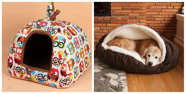 Make a Cave-like Bed for Your Pets