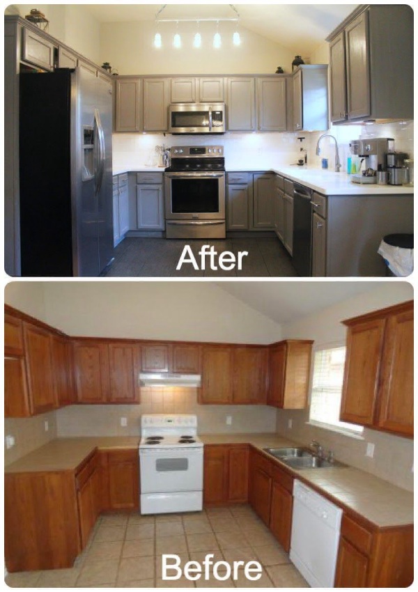 Makeover of the Existing Cabinets