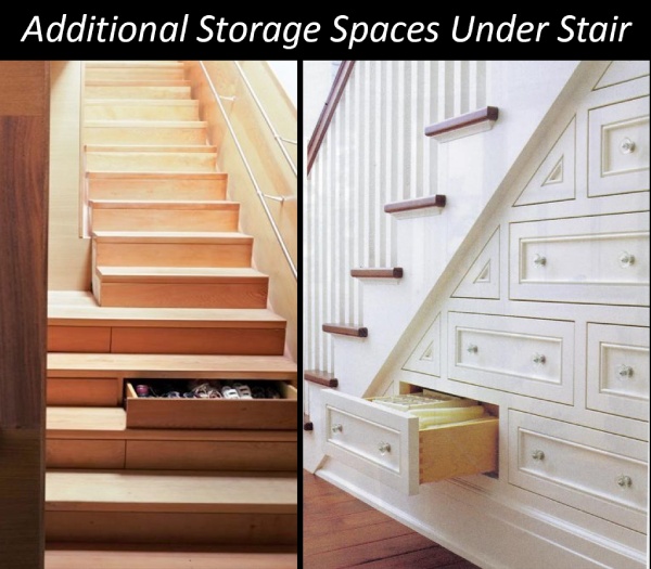 Make use of Space Under The Stairs