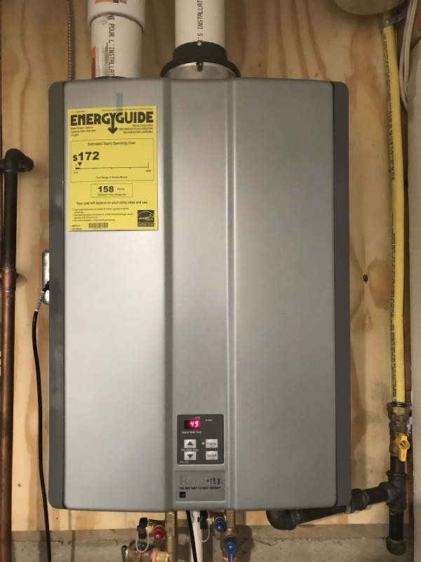 Energy Efficient Tankless Water Heater