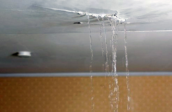 Water Leakage in House through Slab