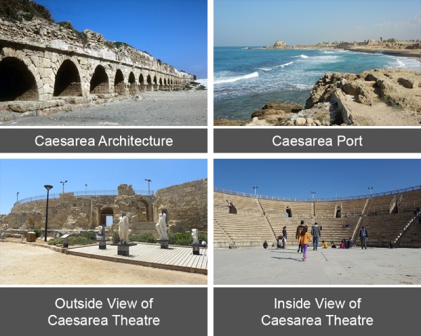 Caesarea Port and Theatre