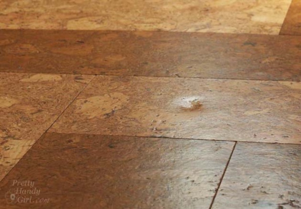 Cork Floor Damage