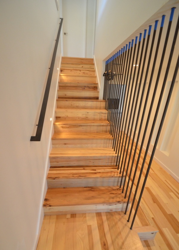 Hickory Wood Stairs