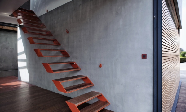 Modern Designer Metal Stair