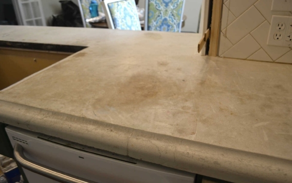 Stains on Concrete Countertop