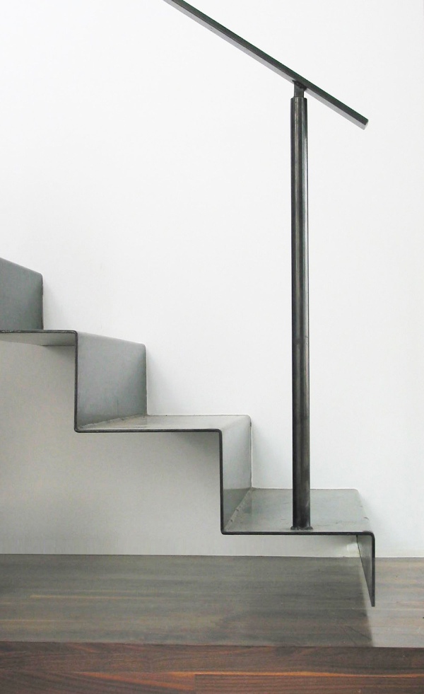 Stair with Steel Plate