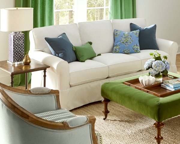 Switch Out Your Rug and Throw Pillows