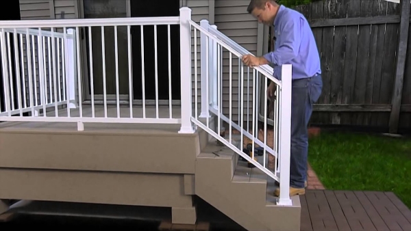 Aluminum handrail